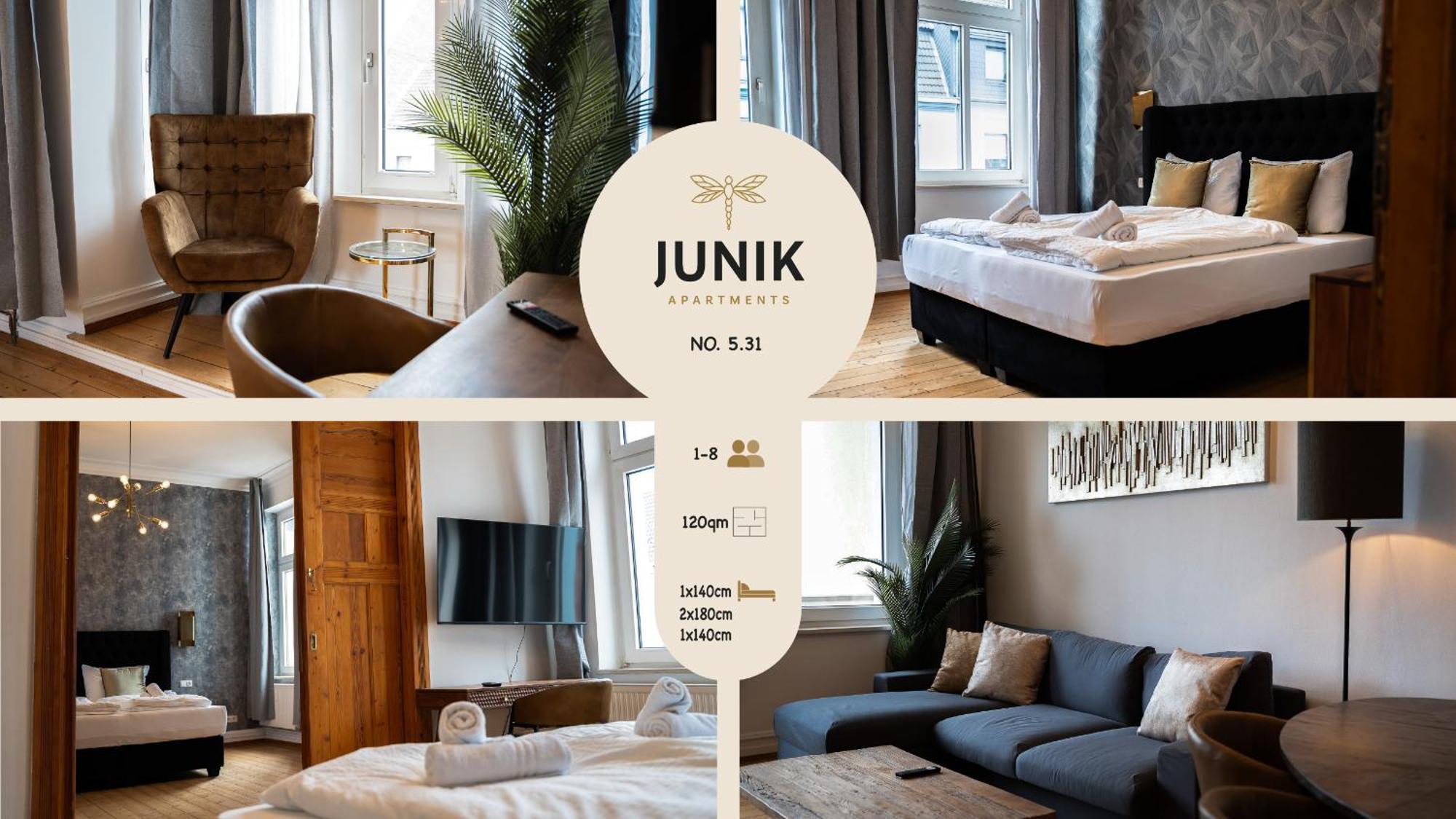Junik Apartments - Deine Cityapartments In Duisburg Cameră foto